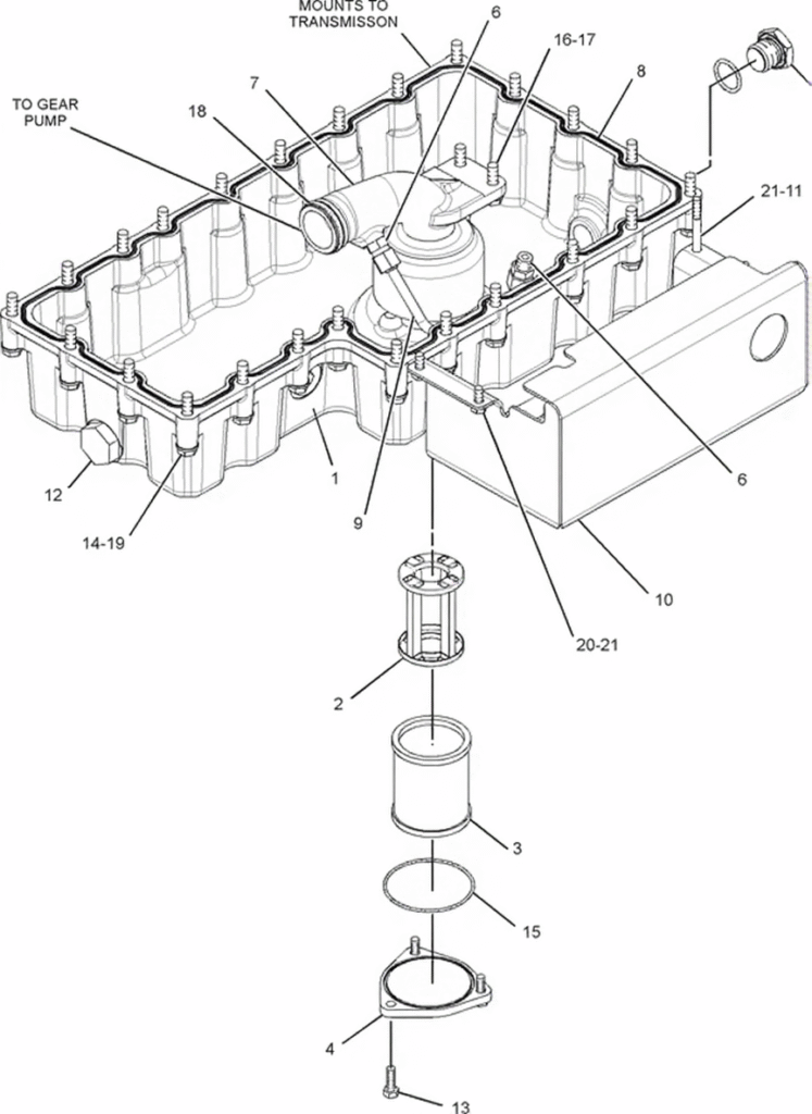 XCMG XE215C spare parts - list A