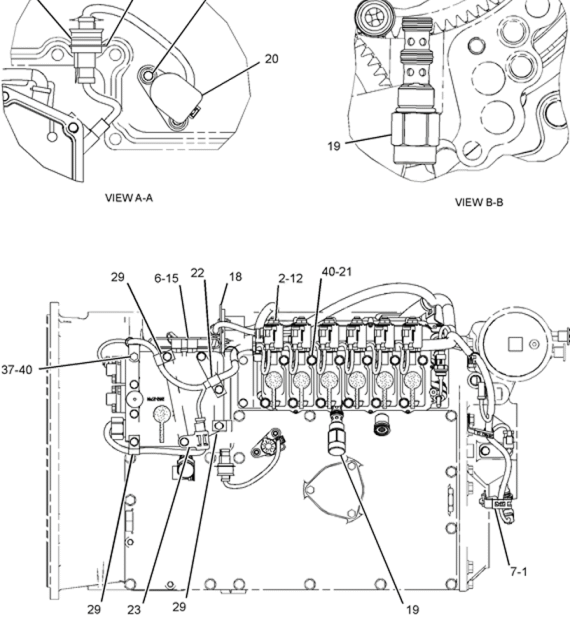 XCMG XE215C spare parts - list B