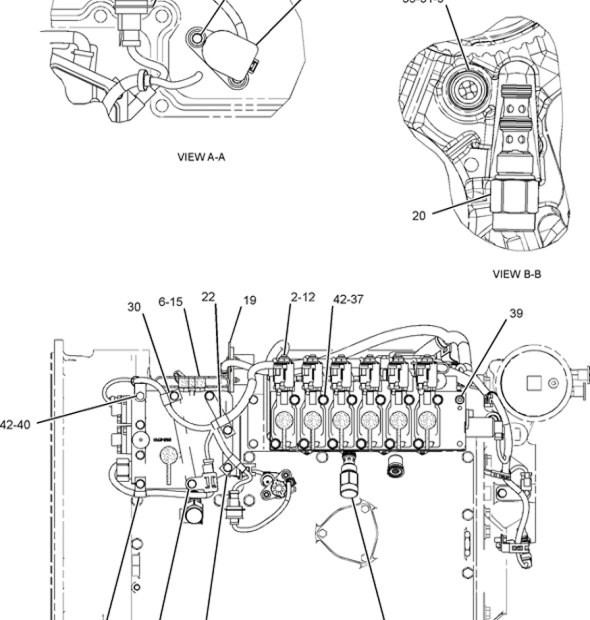 XCMG XE215C spare parts - list C