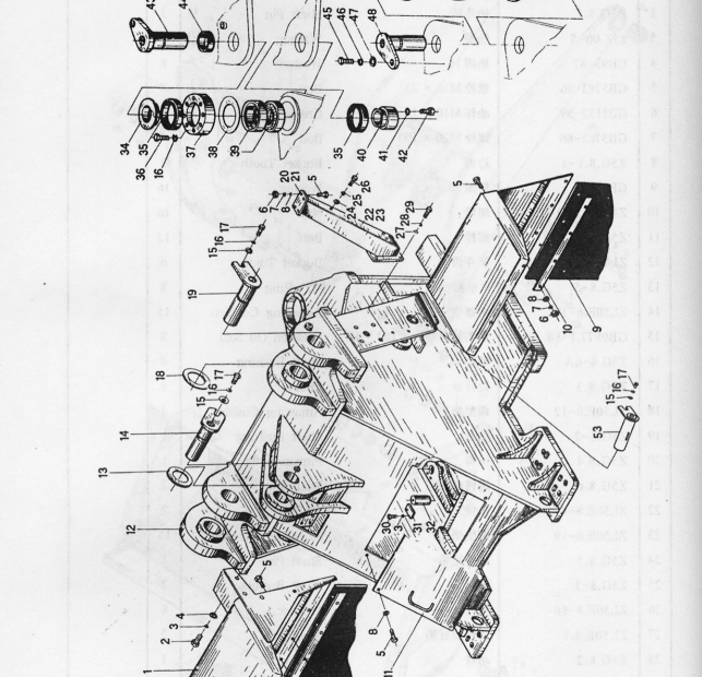 XCMG XE2000 Excavator Spare Parts -14