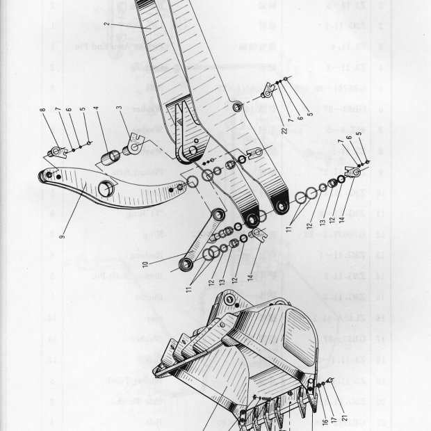 XCMG XE490DK Excavator Spare Parts -3