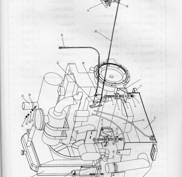 XCMG ZL50GN Wheel Loader Spare Parts -1